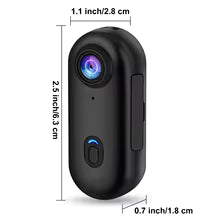 Mini Hands-Free POV Body Cameras 4K Waterproof Mount Helmet Video Vlogging Action Camera