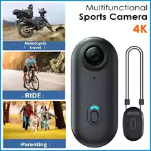 Mini Hands-Free POV Body Cameras 4K Waterproof Mount Helmet Video Vlogging Action Camera