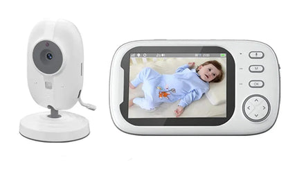 3.5 inch Wireless Video Baby Monitor with Night Vision & Temperature Monitoring